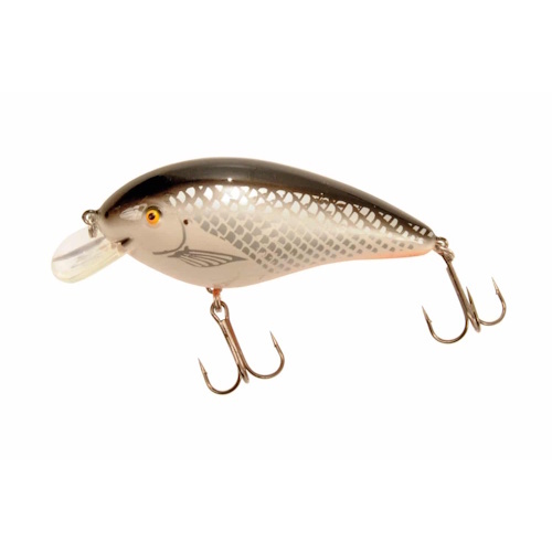 Predox Little Joe plug 6,2 cm - drijvende kunstaasplug met realistische actie en kleuren White Shiner
