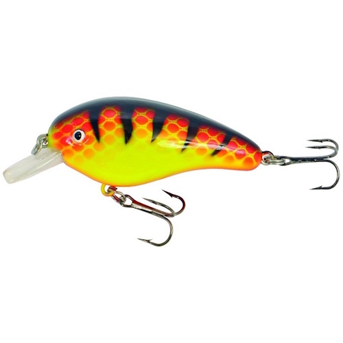 Predox Middle Joe 7CM - drijvend kunstaas met realistische zwemactie en interne ratel Orange Tiger