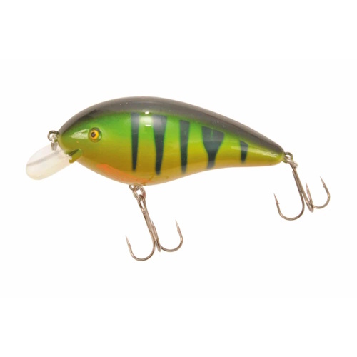 Predox Middle Joe plug 7 cm - drijvende kunstaasplug met levensechte actie en 3D holografische afwerking Green Perch