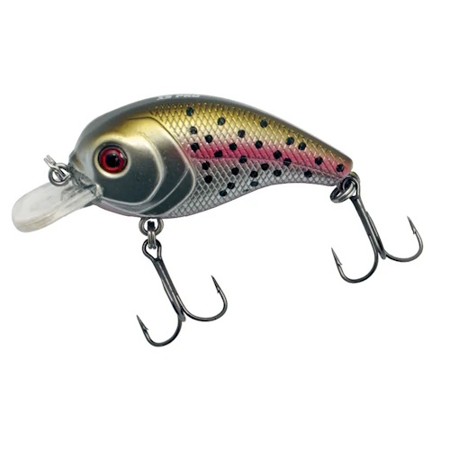 Predox XS-Pro Charger 6,2CM 7g - drijvende plug met holografische afwerking en realistische actie Trout