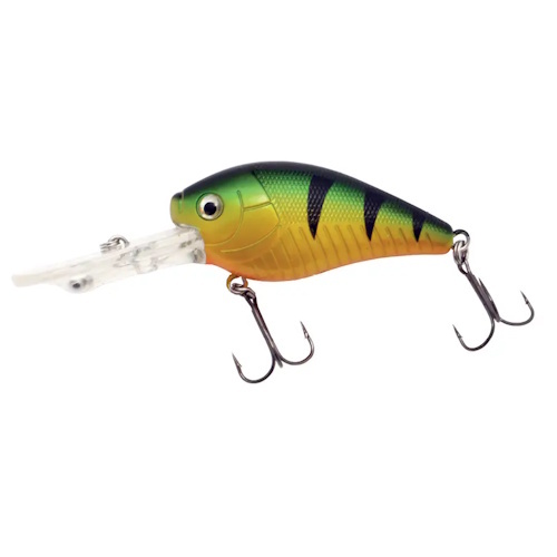 Predox XS-Pro Mach1 DR 9CM 13g - drijvende plug met diepe duikactie en holografische afwerking Green Perch