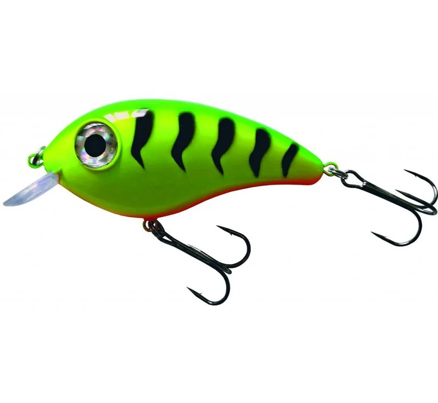 Predox Big Eye Joe 11,5CM – Drijvende plug met agressieve ratel voor snoek en baars Fire Tiger