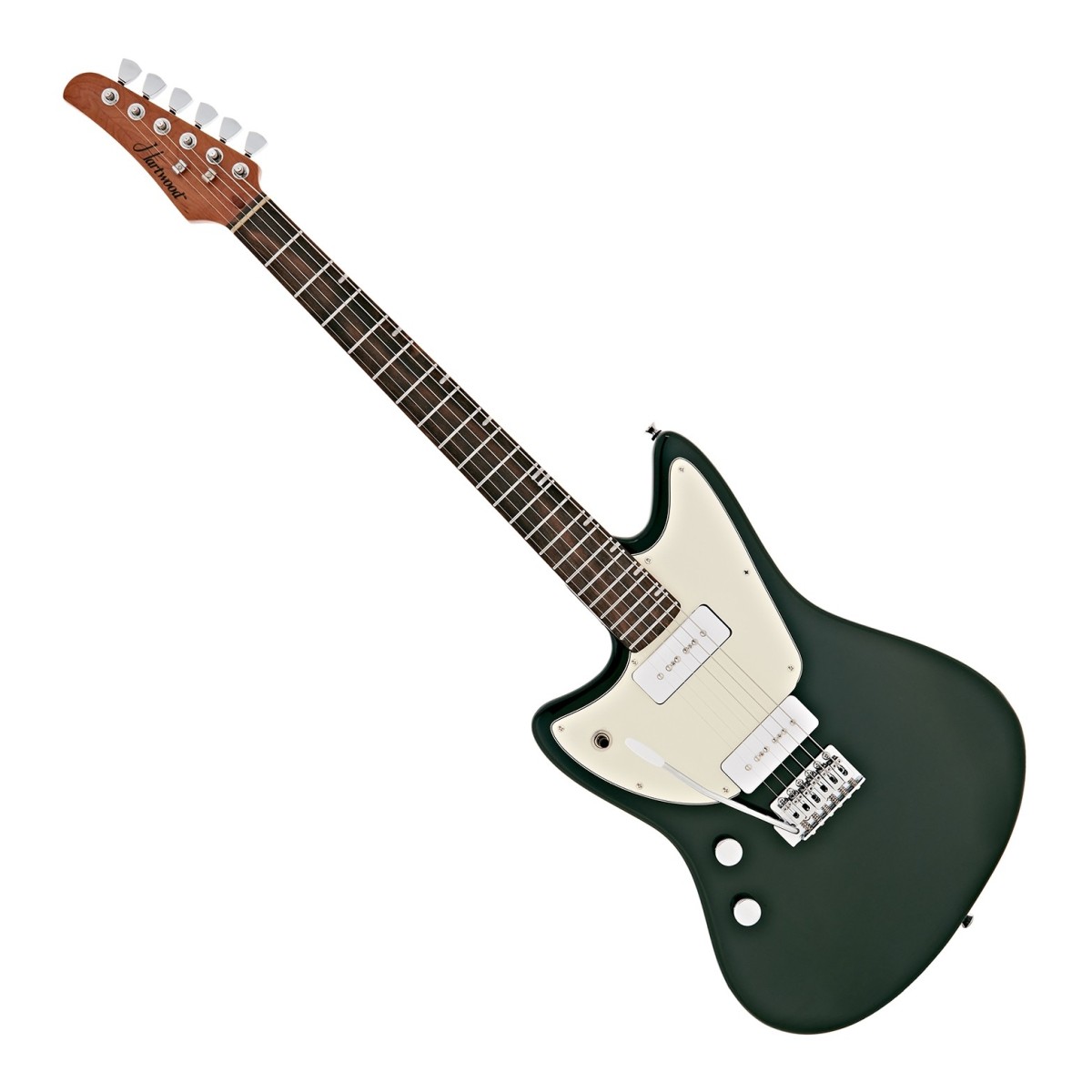Hartwood Drifter linkshandige elektrische gitaar groen