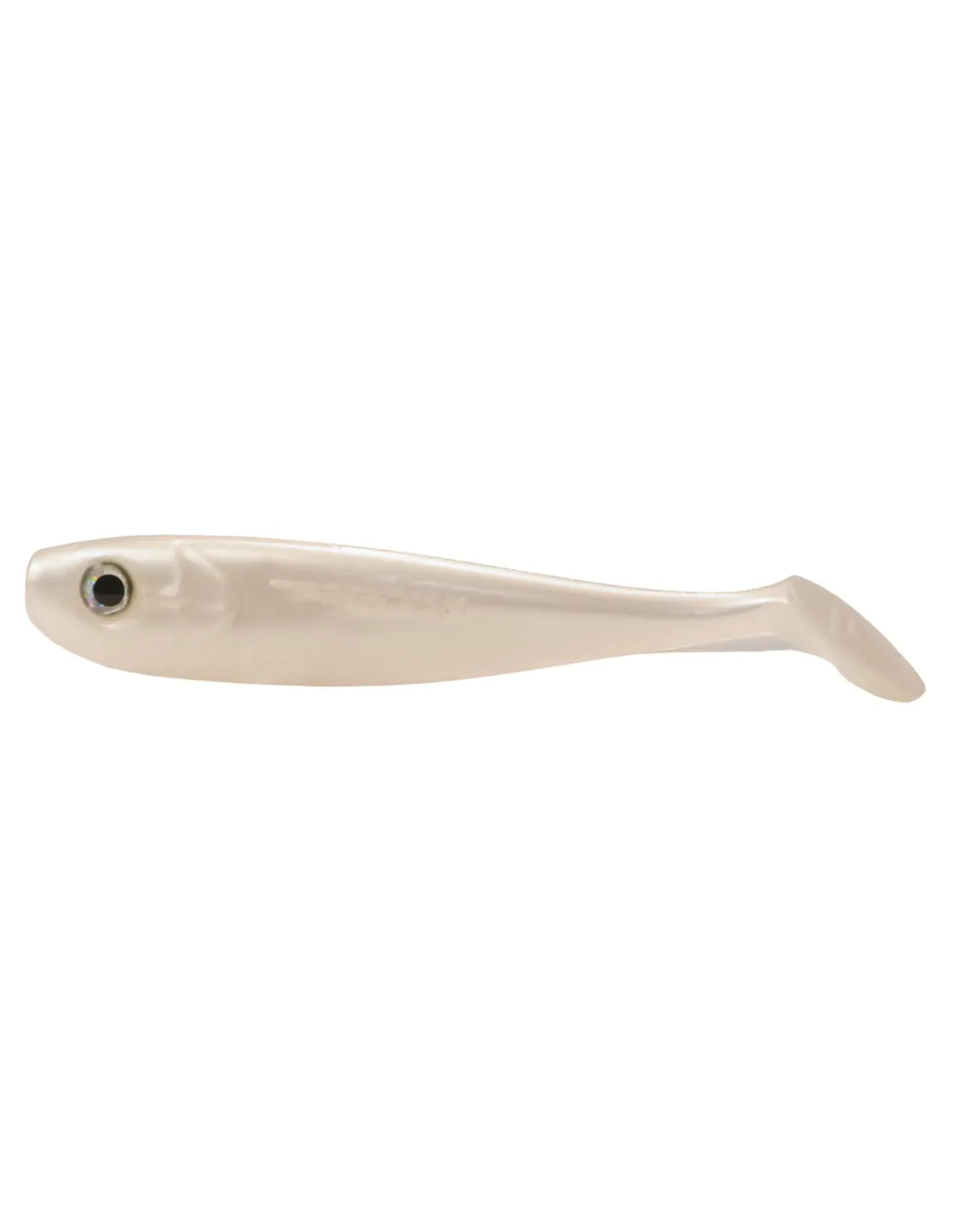 Predox Willy Wonker Shad 5 cm – Actieve en duurzame roofvis shad in diverse kleuren White Ghost