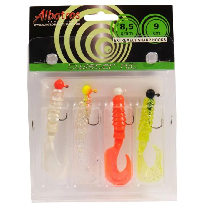 ALBATROS Twisterkit 8,5 Gram 9CM 4 stuks