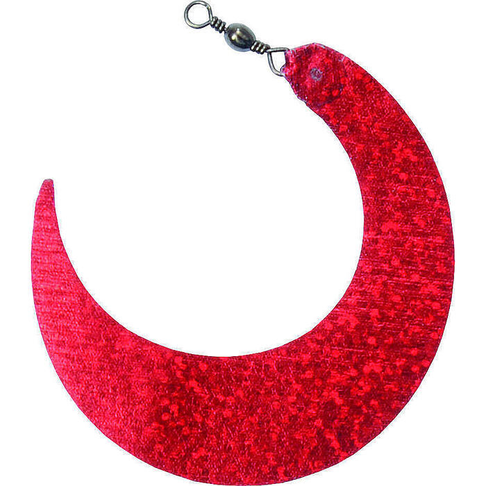 Predox Wiggle Tail Red Holo – Wiggle Tail met wartel voor streamers en kunstaas XL