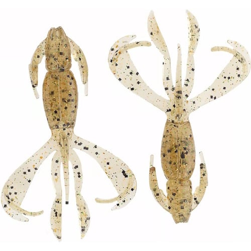 Keitech Crazy Flapper 2 (5 cm) Softbait - 8 stuks Ginger Shrimp 532S