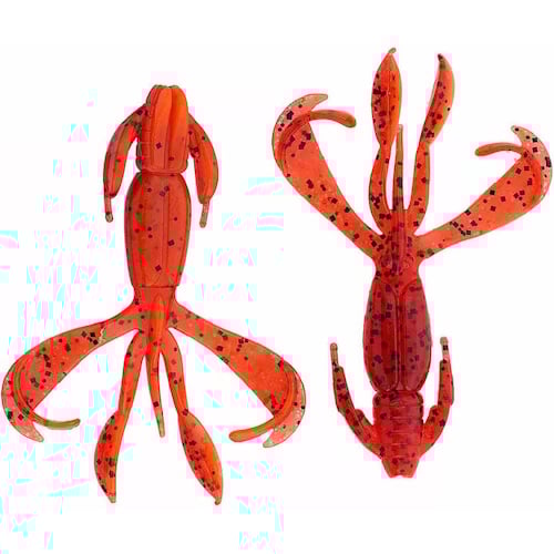 Keitech Crazy Flapper 2.4 (6 cm) Softbait - 8 stuks Delta Craw 407T