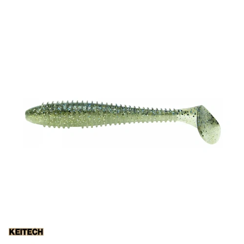 Keitech Swing Impact Fat 3.3 (8,25 cm) Softbait - 7 stuks Bluegill Flash 418T