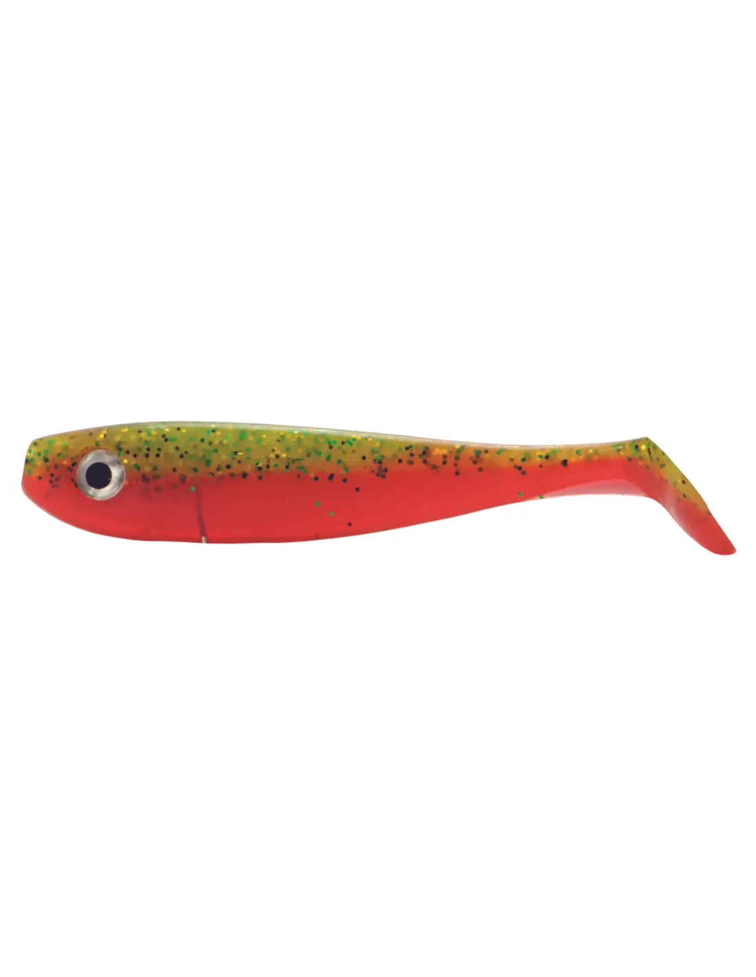 Predox Willy Wonker Shad 12,5 cm – Levensechte roofvis shad voor snoek en snoekbaars Fire Tiger