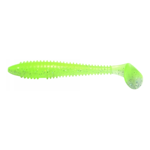 Keitech Swing Impact Fat 7.8 (19,5 cm) Softbait - 2 stuks Chartreuse Shad 484T