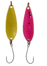 Predox Spoon Teaser 2.4GR/H6 – Ultralichte forellepel met levendige actie en enkele haak Pink/Yellow