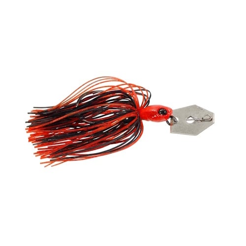Predox Chatter-Baits -  chatterbaits met trillende actie voor snoek, snoekbaars en baars Red Tiger 11 cm – 10 g