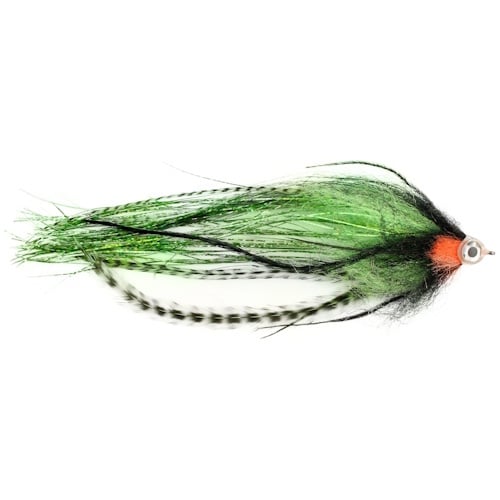 Predox Pike Comet 5/0 - robuuste streamer met waterafstotend materiaal voor snoek en roofvis Green Hornet