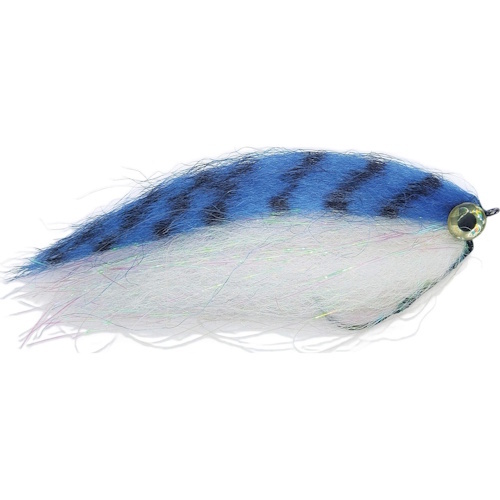 Predox Weedless Pike Fly - weedless streamer met offsethaak 5/0 voor roofvissen Mackerel
