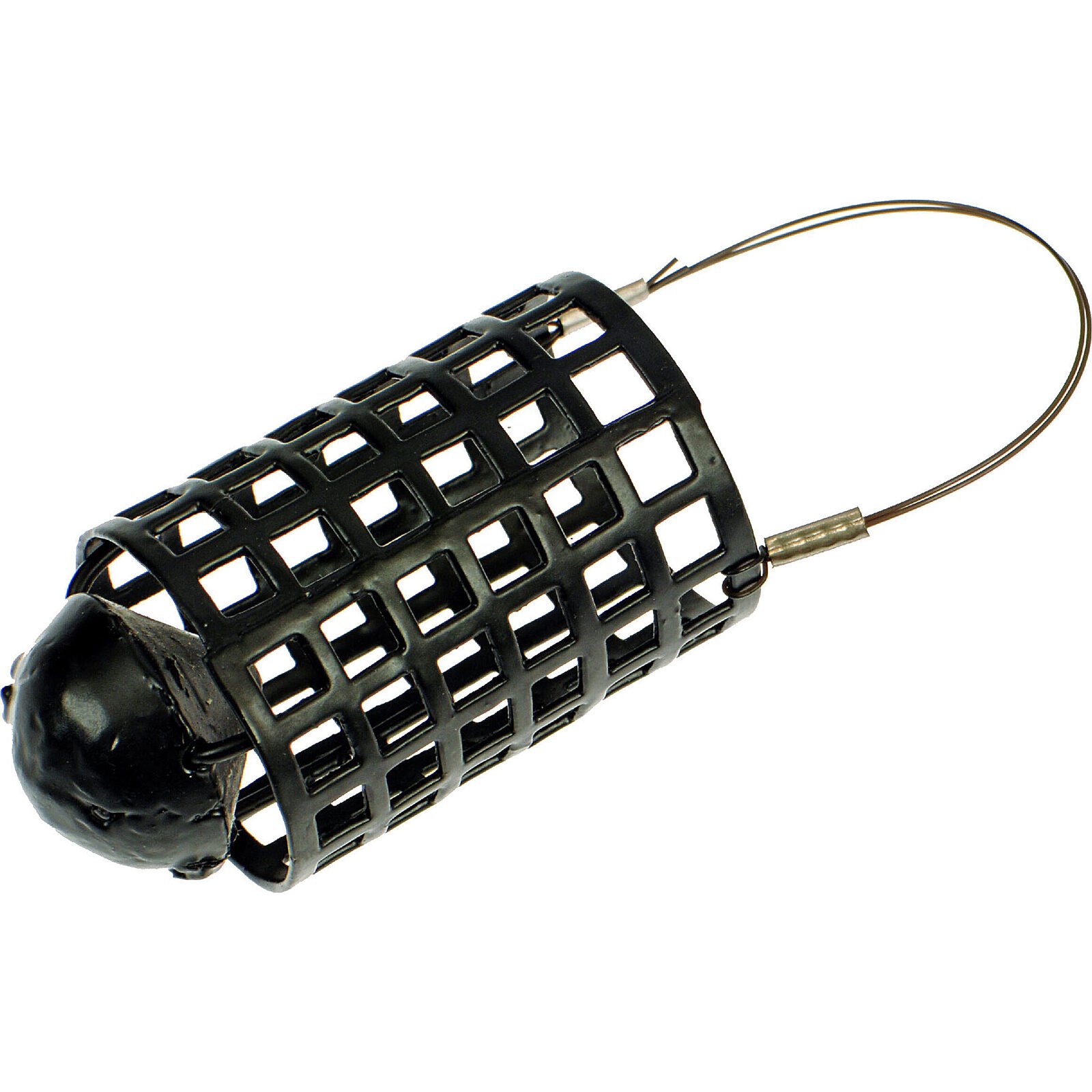 ALBATROS Speedkorf Black - aerodynamische metalen voerkorf met gecentreerde loodkop 30GR