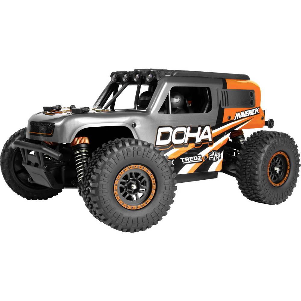 Maverick Doha 1/20 4WD Oranje Brushed 1:20 RC auto Elektro Monstertruck 4WD RTR 2,4 GHz