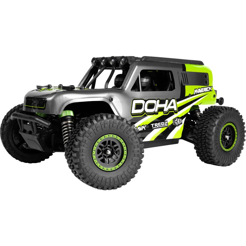 Maverick Doha 1/20 4WD Groen Brushed 1:20 RC auto Elektro Monstertruck 4WD RTR 2,4 GHz