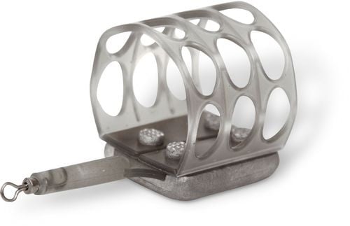 ALBATROS Lead Free Half Round Feeder Plastic - stabiele kunststof feeder met brede loodstrip 30GR Small