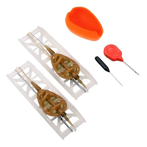 ALBATROS Ready2Fish Methodfeeder Box - complete tackle box met method feeders, mal en tools