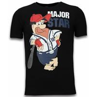 Mascherano Major Star - T-shirt - Zwart