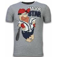 Mascherano Major Star - T-shirt - Grijs
