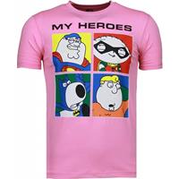 Mascherano Super Family - T-shirt - Roze
