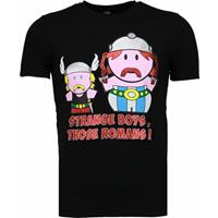 Mascherano Romans - T-shirt - Zwart