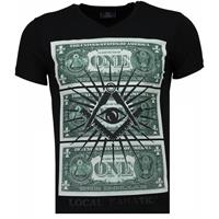Local Fanatic  T-Shirt One Dollar Eye