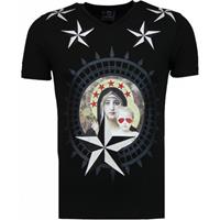 Local Fanatic  T-Shirt Holy Mary Strass
