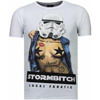 Local Fanatic  T-Shirt Stormbitch Strass
