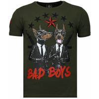 Local Fanatic  T-Shirt Bad Boys Pinscher Strass