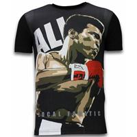Local Fanatic  T-Shirt Muhammad Ali Digital Strass
