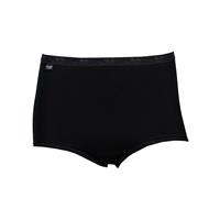 Sloggi Damen Maxi-Panty, 4er-Pack Basic+, Black
