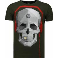 Local Fanatic  T-Shirt Skull Bring The Beat Strass
