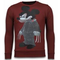 Local Fanatic  Sweatshirt Bad Mouse Strass