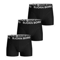 Björn Borg 3-pack Boxers - Zwart - Katoen/elasthan