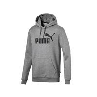 Puma Ess Hoody Fl Big Logo - Grijze Sweater