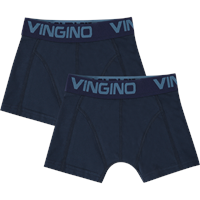 Vingino 2-pack Boxer - Donkerblauw - Katoen/elasthan