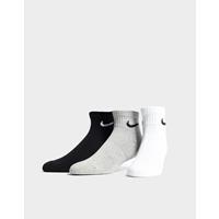 Nike 3 Paar Quarter Sokken - Wit - Heren