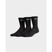 Nike 3 Pack Cushioned Crew Socks - Zwart - Heren
