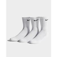 Nike 6 Pack Cushion Crew Socks Heren - Wit - Heren