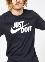 Nike Männer T-Shirt Just Do It Swoosh in schwarz