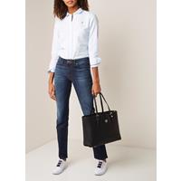 TOMMY HILFIGER Straight-Jeans »HERITAGE ROME STRAIGHT RW« mit leichten Fadeout-Effekten