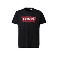 Levi's T-shirt Logo Print Zwart