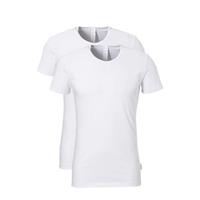 Sloggi Men Basic T-shirt (set van 2) wit
