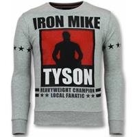 Local Fanatic Sweater Mike Tyson Trui - Iron Mike Heren Sweater -Truien Mannen
