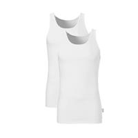 Sloggi Men Basic hemd (set van 2) wit