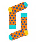 Happy Socks-Sokken-Big Dot Socks-Zwart