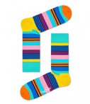 Happy Socks Multi Stripe Sokken, Turquoise